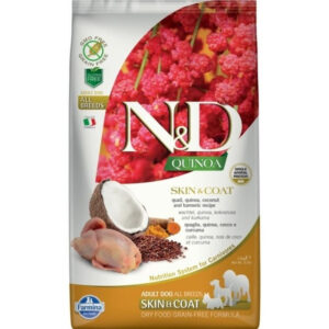 N&D Quinoa Dog Skin & coat fürj 2,5kg
