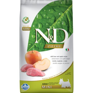 N&D Prime Dog vaddisznó&alma adult mini 2,5kg