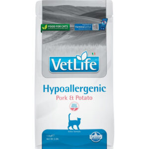 Vet Life Natural Diet Cat Hypoallergenic Pork & Potato1,5kg