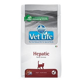 Vet Life Natural Diet Cat Hepatic 400gr
