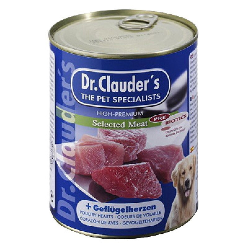 Dr.Clauders Dog Selected Meat Szárnyas Szíves konzerv 800g - Image 2