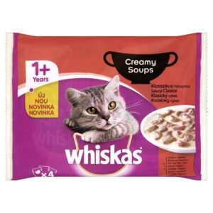 Whiskas alutasak Multipack Tasty Mix Krémes kreációk  4x85g