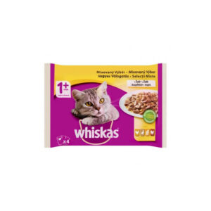 Whiskas alutasak Multipack baromfi válogatás aszpikban  4x85g