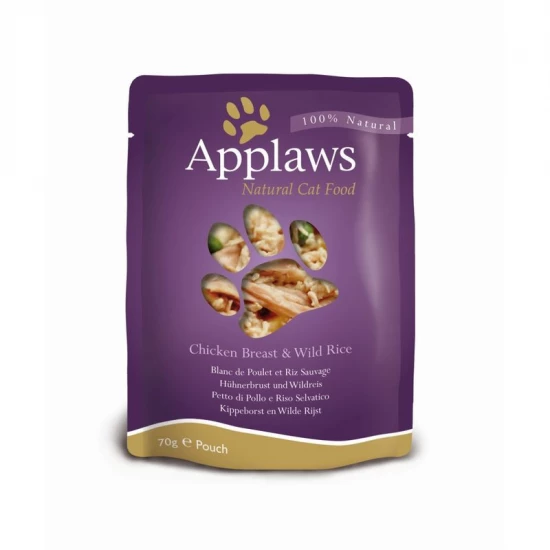 Applaws Cat Alutasak Csirke És Vadrizs 70g - Image 2