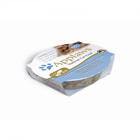 Applaws Cat Pot Tonhal Filével És Garnélával, 60g - Image 2