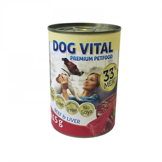 Dog Vital konzerv marha, máj 415g - Image 2