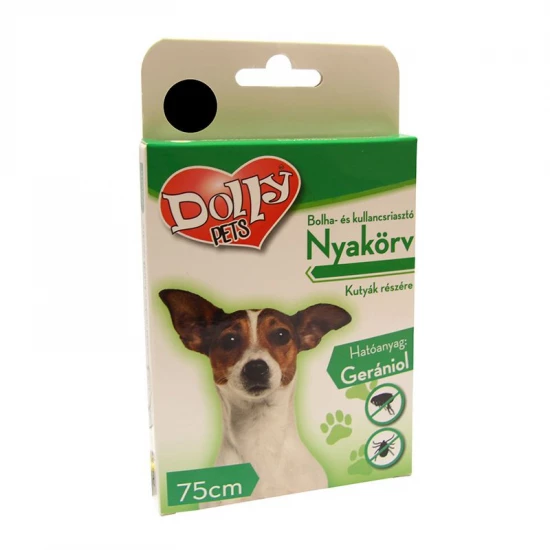 Dolly Natural Bolha és kullancsriasztó nyakörv kutyák részére fekete 75cm - Image 2