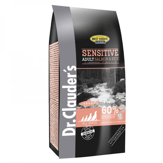 Dr.Clauders Adult Sensitive Lazac & Rizs 350g - Image 2