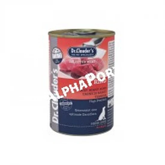 Dr.Clauders Dog Selected Meat Marhás konzerv 400g - Image 2