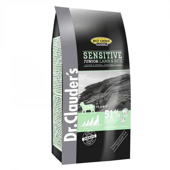 Dr.Clauders Junior Sensitive Bárány & Rizs 350g - Image 2