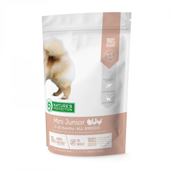 Natures Protection Dog Junior Poultry Mini 500g - Image 2