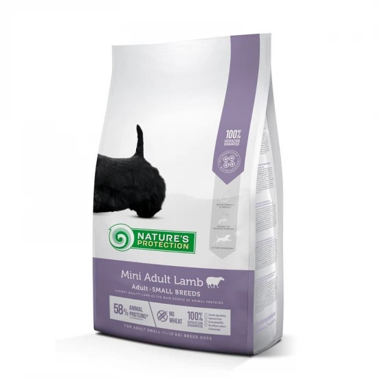 Natures Protection Dog Mini Adult Lamb 2kg - Image 2