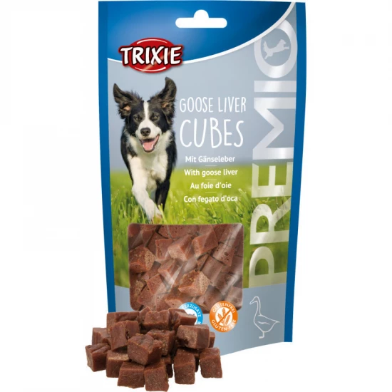 Trixie Jutalomfalat Premio Libamáj kockák, 100g - Image 2