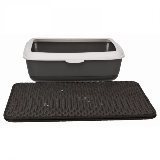 Trixie Szőnyeg Macska Wc elé, 40x70cm, szürke - Image 2