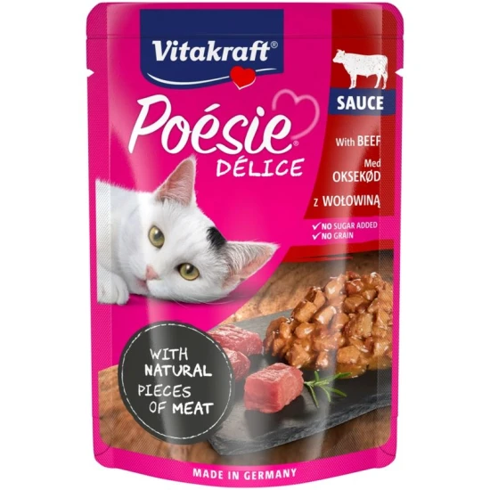 Vitakraft Poésie Delice Macska Alutasak Marha 85g - Image 2