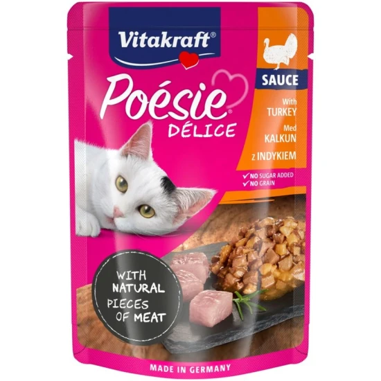 Vitakraft Poésie Delice Macska Alutasak Pulyka 85g - Image 2