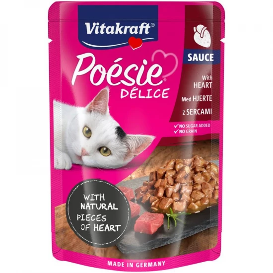 Vitakraft Poésie Delice Macska Alutasak Szív 85g - Image 2