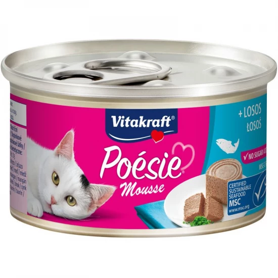 Vitakraft Poésie Macska Konzerv Lazac 85g - Image 2