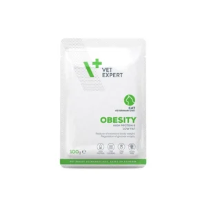 VetExpert Veterinary Diet Obesity& diabetes tasak macskáknak 100 g