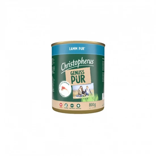 Christopherus Dog konzerv pure bárány 800g - Image 2