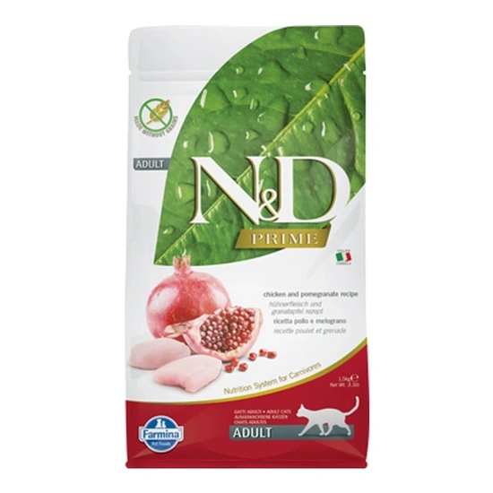 N&D Cat Prime csirke & gránátalma adult 1,5kg - Image 3