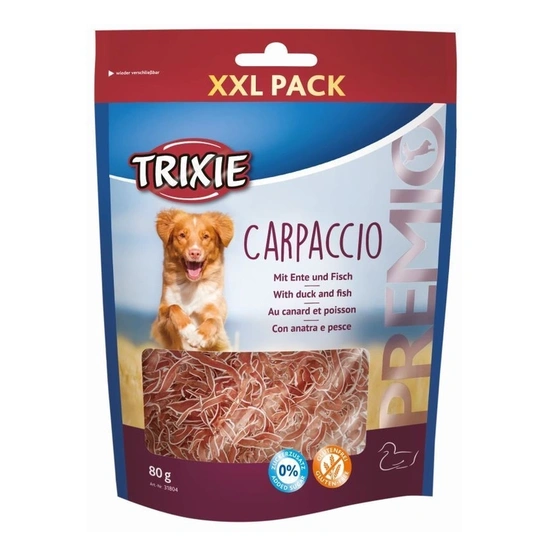 Trixie Jutalomfalat Premio Carpaccio kacsával és hallal 80g - Image 3