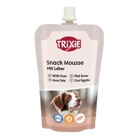 Trixie Jutalomfalat Snack mousse májjal, 200 g - Image 2