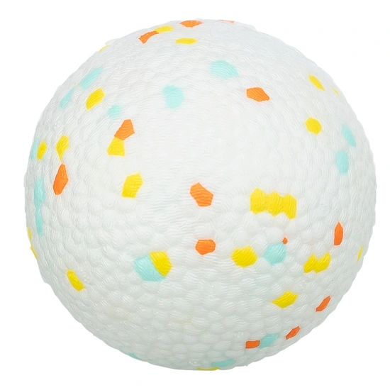 Játék Light & Strong, ugráló labda, EPS, 7,5 cm, fehér/többszínű