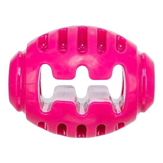 Játék Soft & Strong rugby labda TPR, 10cm rózsaszín