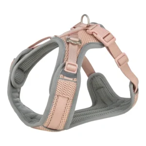 Trixie Hám Premium FlexMesh, M: 58–80 cm / 20 mm, púderrózsaszín