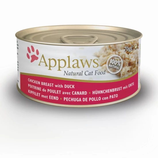 Applaws Cat Konzerv Csirkével És Kacsával, 70g - Image 2