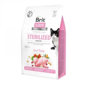 Brit Care Cat Grain Free Sterilized Sensitiv macskatáp 0,4kg