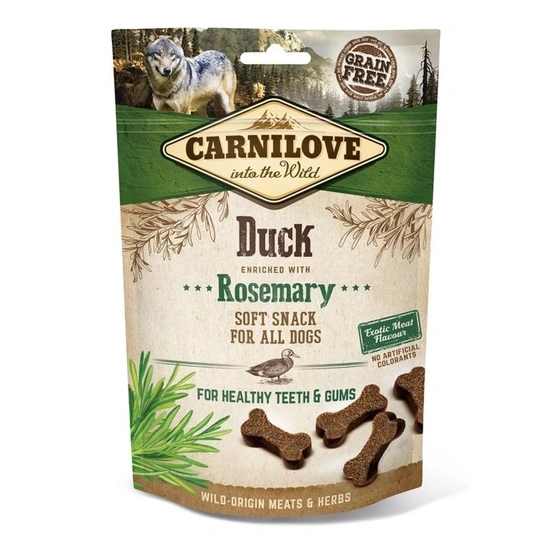 Carnilove Dog Jutalomfalat Semi Moist Duck&rosemary - Kacsa rozmaringgal 200g - Image 3