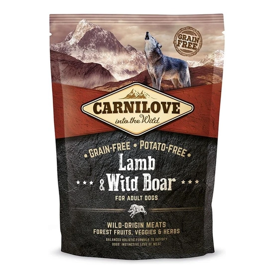 Carnilove Adult Lamb & Wild Boar- Bárány és Vaddisznó Hússal 1,5kg - Image 3