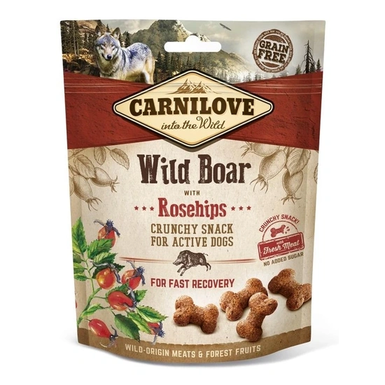 Carnilove Dog Jutalomfalat Crunchy Wild boar&rosehips - Vaddisznóhús csipkebogyóval 200g - Image 3