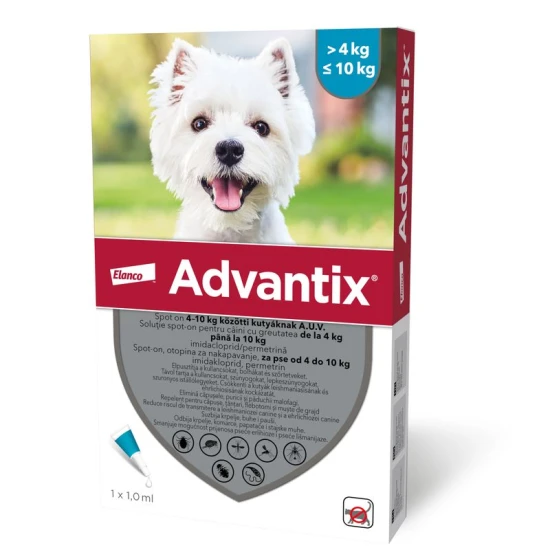 Advantix 100 1 ml 4-10 kg 1x - Image 2