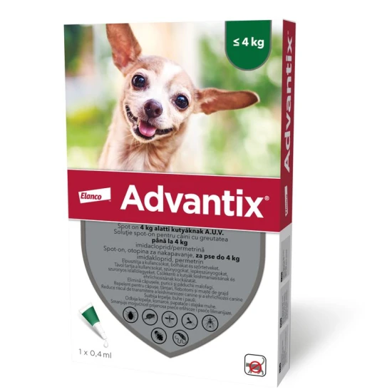 Advantix 40 0.4 ml 4 kg > 4x - Image 2