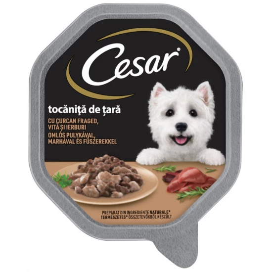 Cesar Alutálca Pulyka-Marha 150g - Image 4