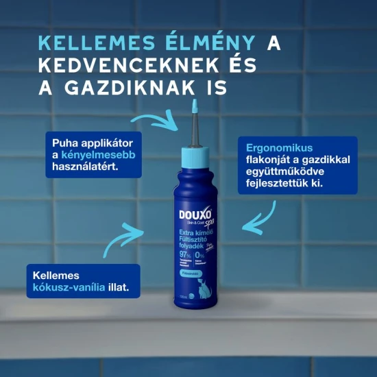Douxo Spa Fültisztító folyadék kutyáknak és macskáknak 120ml - Image 5