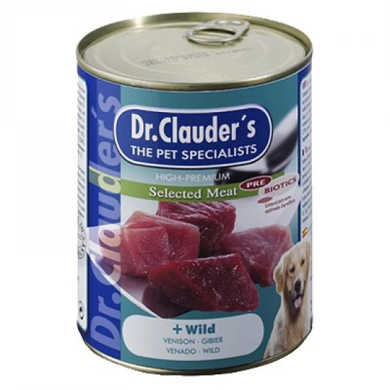 Dr.Clauders Dog Selected Meat Vadas konzerv 800g - Image 2