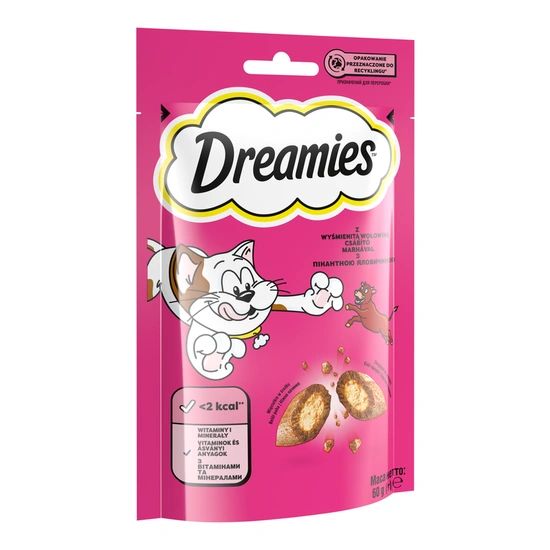 Dreamies Jutalomfalat Marha 60g - Image 4