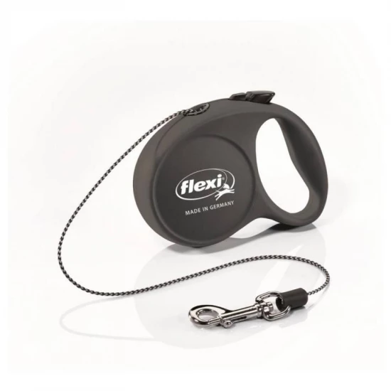 Flexi Fun 5m szalagos automata póráz S 15kg-ig fekete - Image 3
