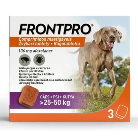 Frontpro 136 mg rágótabletta 25-50 kg 3X - Image 8