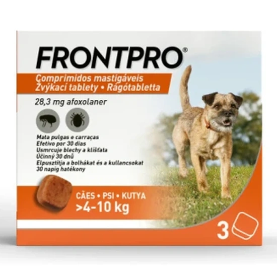 Frontpro 28,3 mg rágótabletta 4-10 kg 3X - Image 3