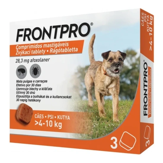 Frontpro 28,3 mg rágótabletta 4-10 kg 3X - Image 4