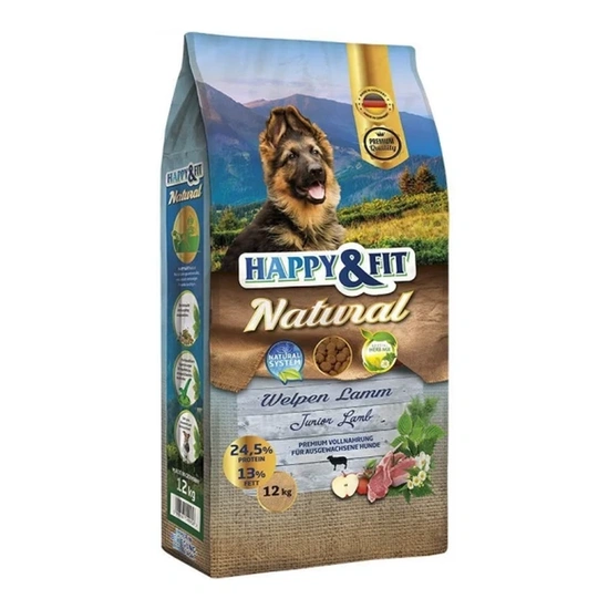 Happy&Fit Natural Welpen Lamm 12kg - Image 3