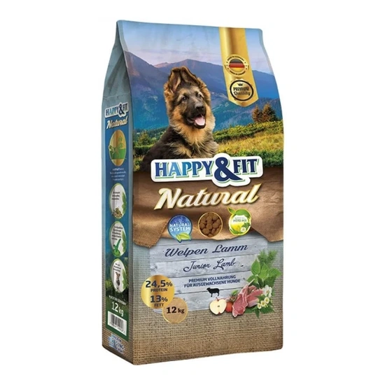 Happy&Fit Natural Welpen Lamm 12kg - Image 4