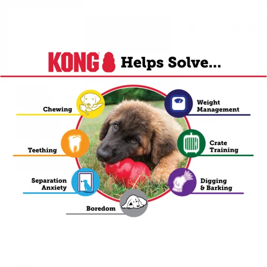KONG Classic Harang Piros Kutyajáték L - Image 4