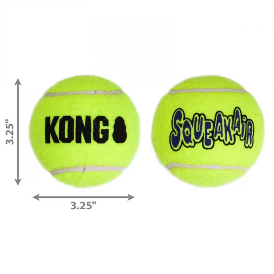 KONG SqueakAir Balls Teniszladba Kutyajáték 2 db L - Image 4