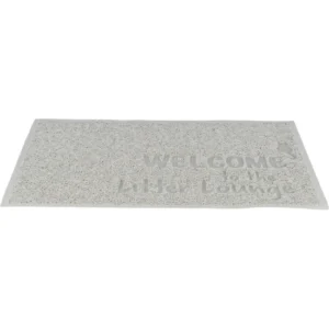 Trixie Macska alomtálca szőnyeg, PVC, 40 × 60 cm, világosszürke
